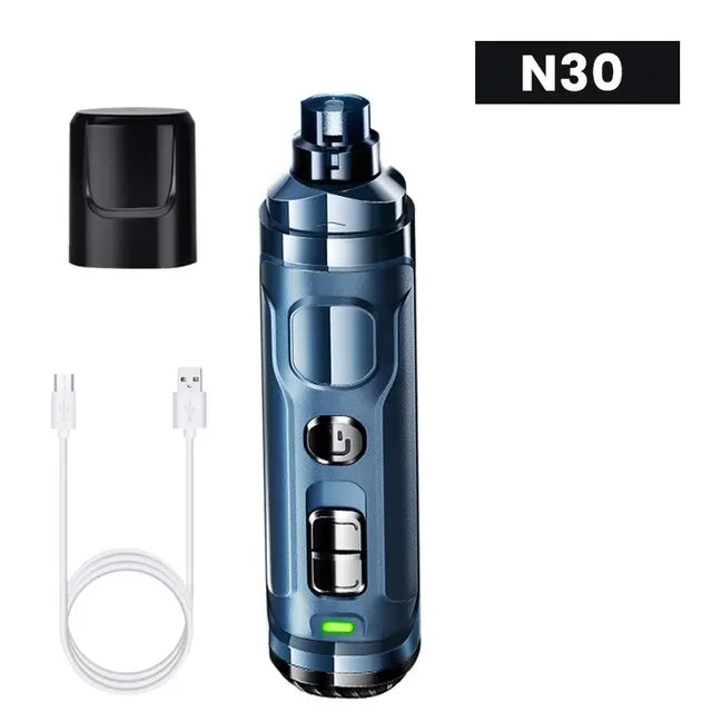 ROJECO N30 coupe-ongles électrique pour chien broyeur à ongles Rechargeable professionnel tondeuse pour animaux de compagnie pour chat griffes coupe toilettage