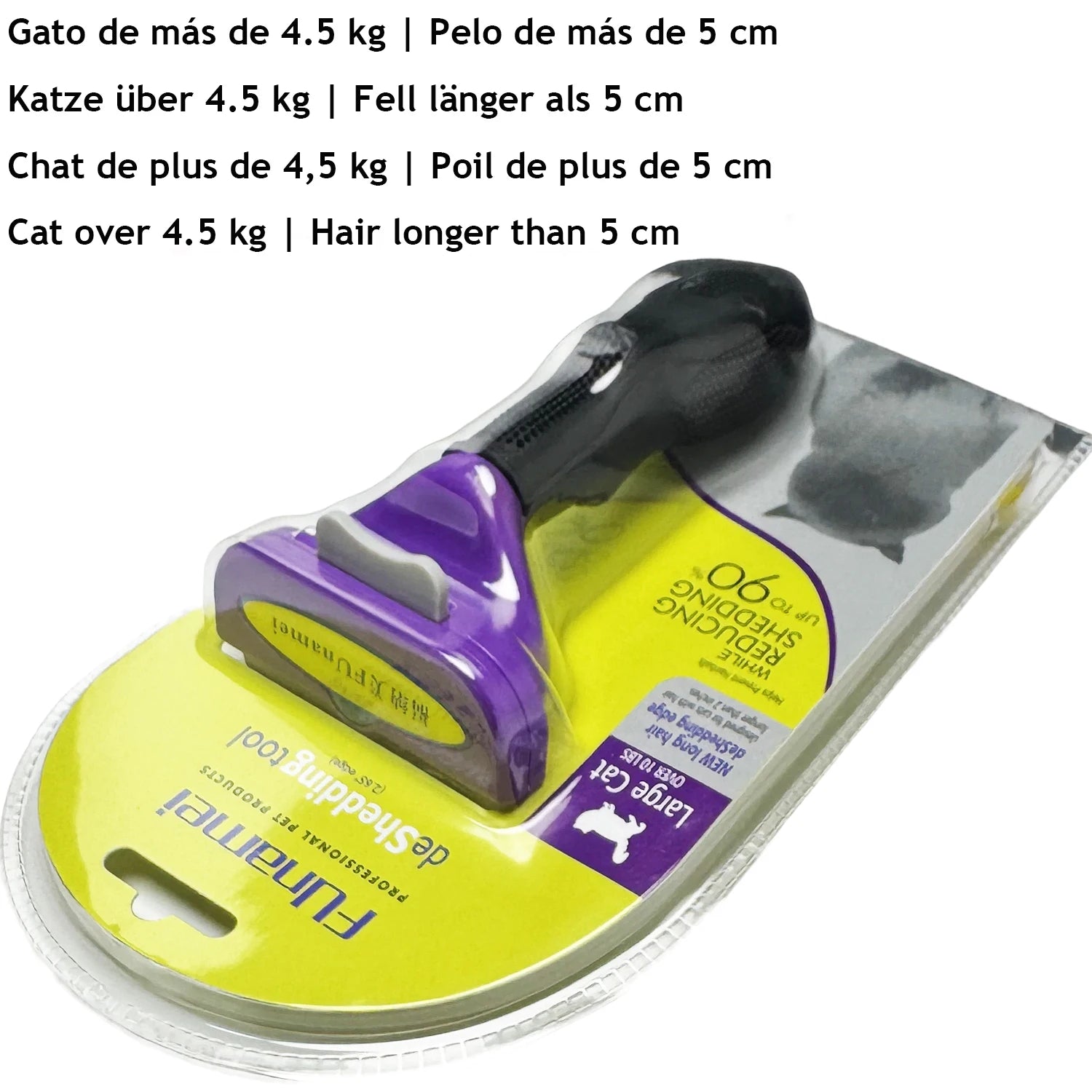 Brosse démêlante double-face pour chien