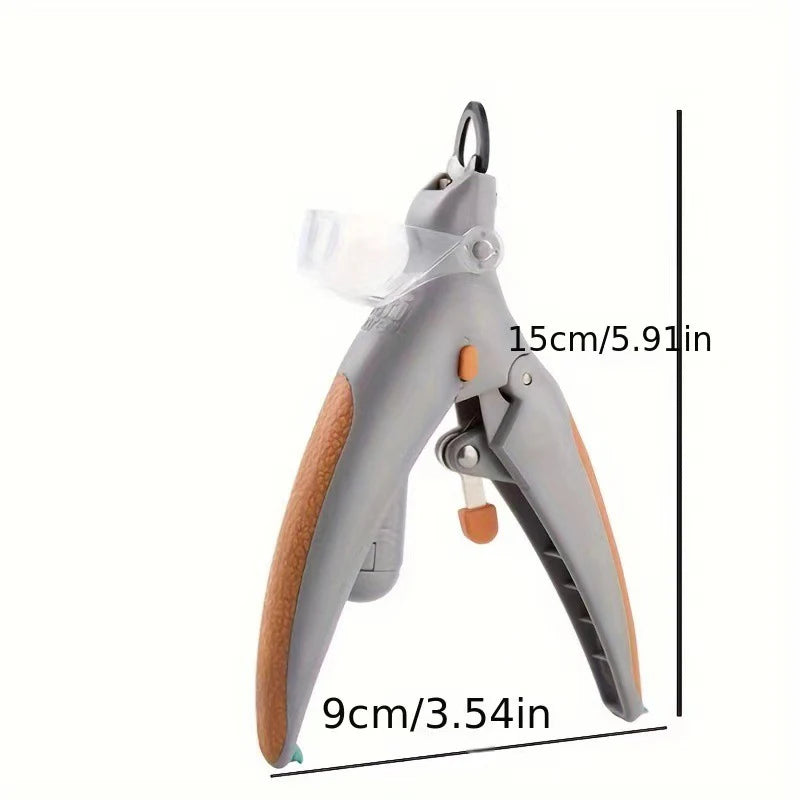 Coupe-ongles pour animaux de compagnie, chat et chien avec lumière LED, fournitures de polissage et de nettoyage
