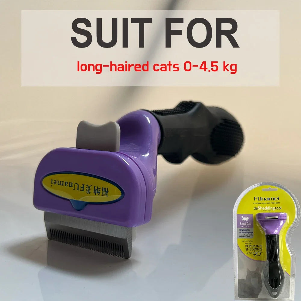 Brosse pour animaux de compagnie pour chiens chats chien peigne brosse d'épilation pour animaux de compagnie chat toilettage peigne chien épilateur chien accessoires chien peignes de Massage