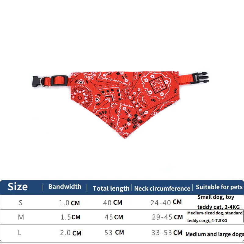 Décor de cou pour chien et chat, Bandage triangulaire réglable pour animaux de compagnie, écharpe lavable, col Bandana, bavoirs, robe de fête d'anniversaire pour chat, GWFD02