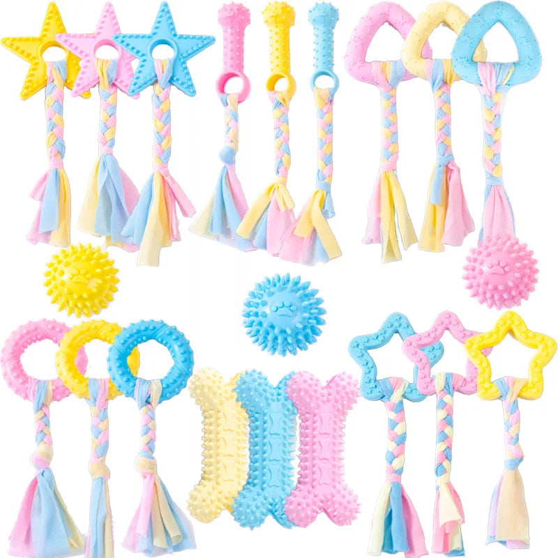 Jouets à mâcher en caoutchouc pour animaux de compagnie, jouet Sophia, mastication agressive, brosse à dents pour chien, soins dentaires pour chiot, accessoires pour animaux de compagnie