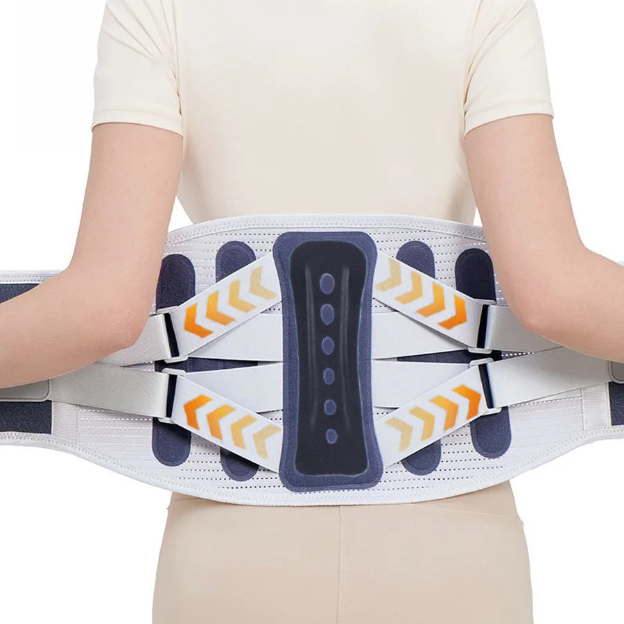 Waist Brace/Back Brace Support Belt for Lower Back Pain Relief Adjustable Waist Lumbar Support Sciatica Scoliosis Herniated Disc