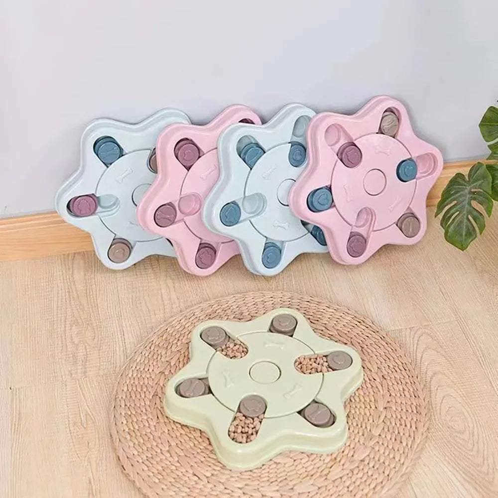 Mangeoire lente puzzle distributeur de nourriture