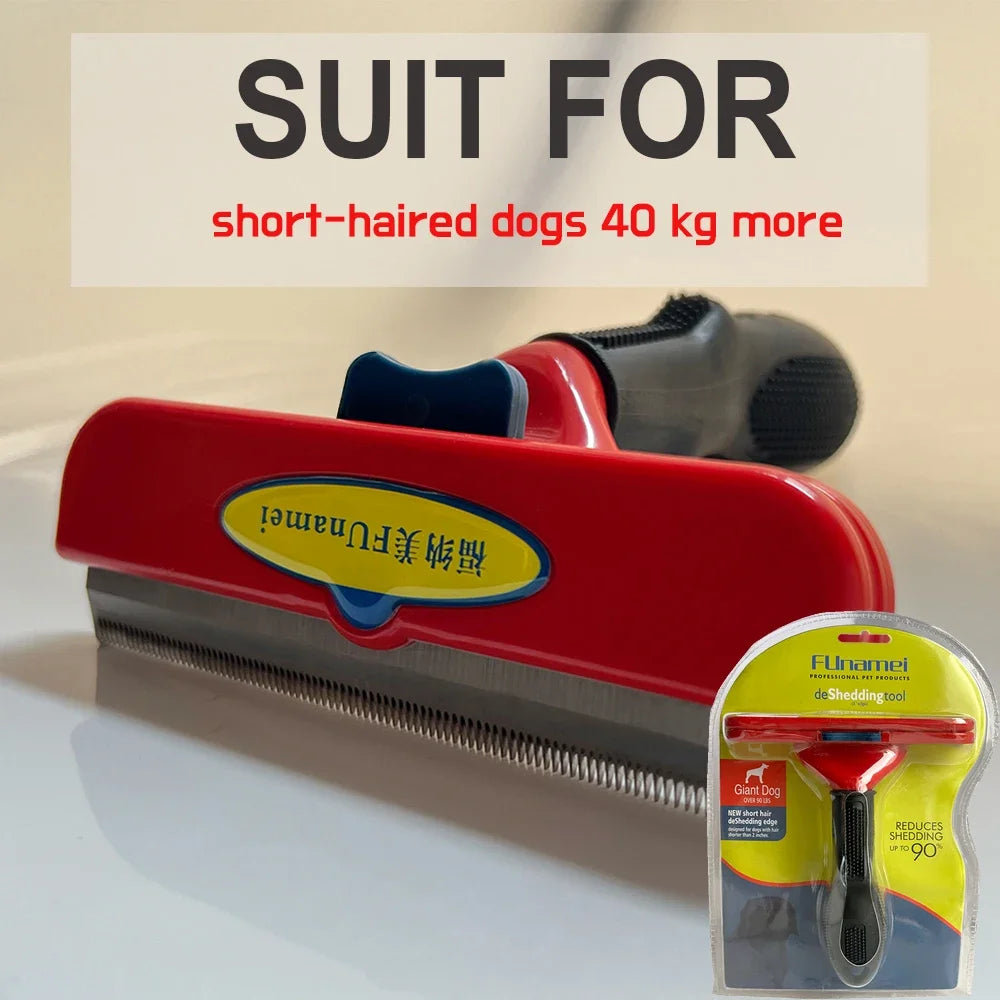 Brosse pour animaux de compagnie pour chiens chats chien peigne brosse d'épilation pour animaux de compagnie chat toilettage peigne chien épilateur chien accessoires chien peignes de Massage