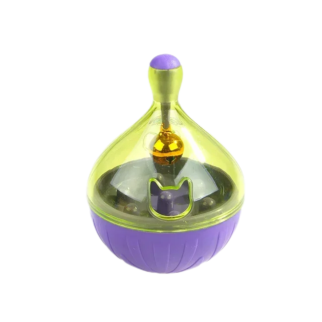 Jouet interactif pour chat, chiens, souris, gobelet de nourriture, jouets pour chaton, mangeoire pour chiot, fuite, distributeur de nourriture, Puzzle, jouet boule de friandise lente
