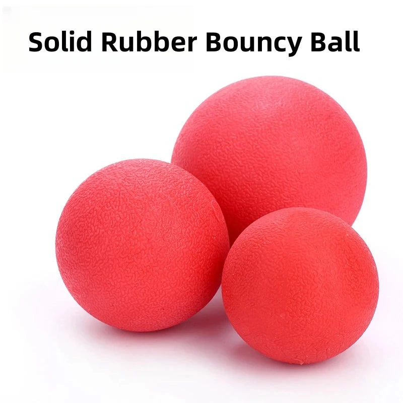 Balle en caoutchouc solide indestructible, jouet d'entraînement pour chien, jeu à mâcher, jouets de morsure, fournitures pour chiens, jouets pour chiots et grands chiens
