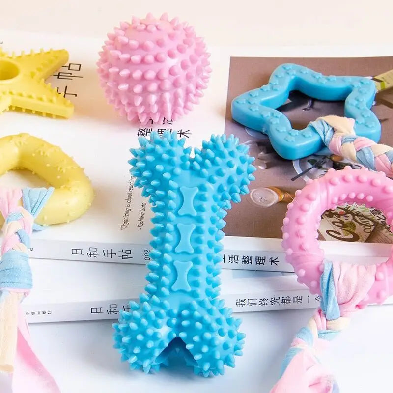 Jouets à mâcher en caoutchouc pour animaux de compagnie, jouet Sophia, mastication agressive, brosse à dents pour chien, soins dentaires pour chiot, accessoires pour animaux de compagnie