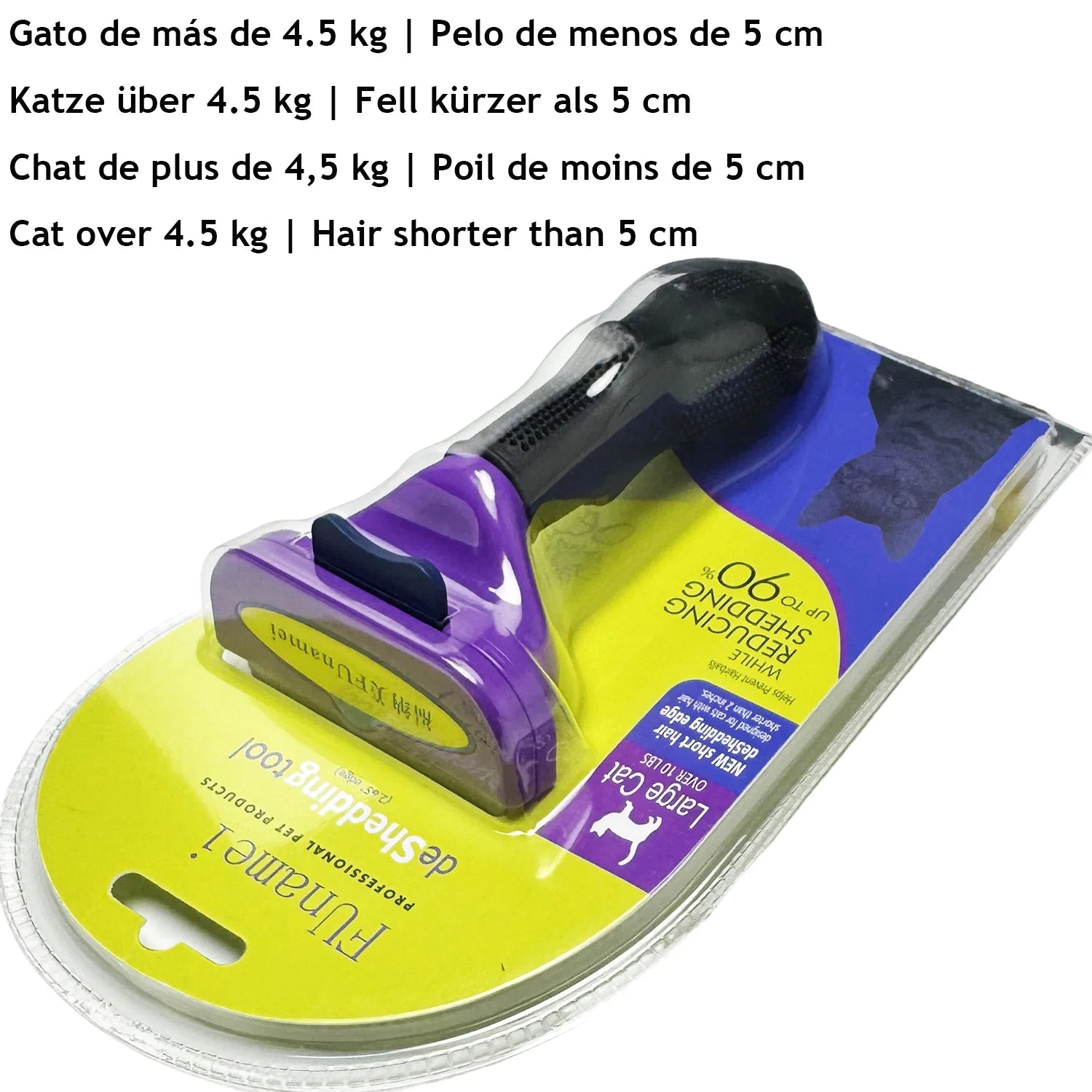 Brosse démêlante double-face pour chien