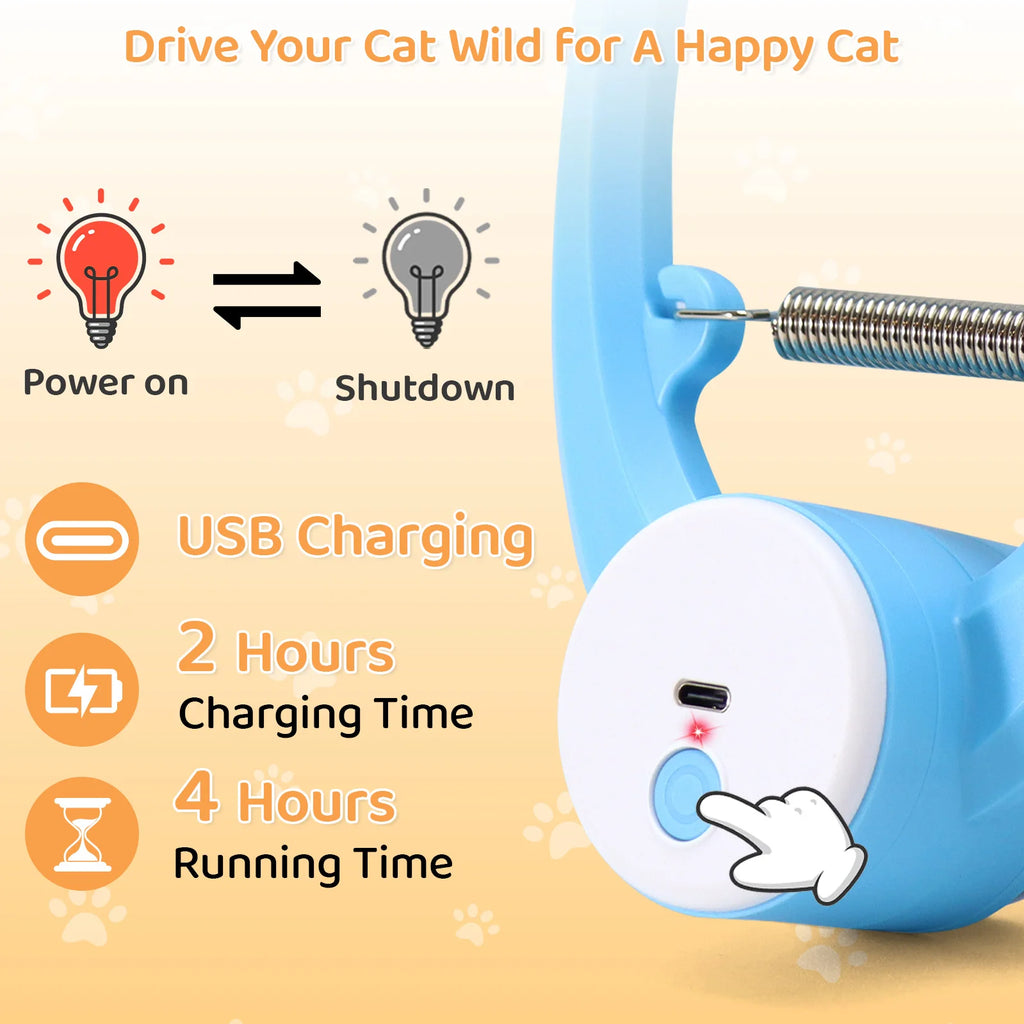 Jouet électrique interactif automatique pour chat, baguette flottante en plumes de papillon, Rechargeable par USB, pour l'enrichissement et la Stimulation en intérieur