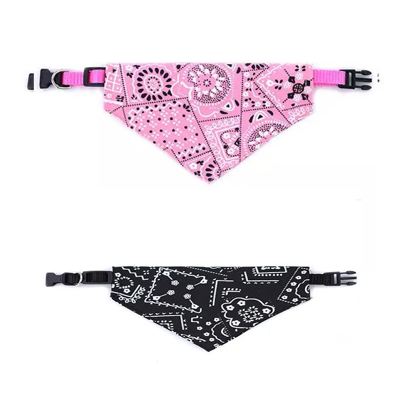 Bandage triangulaire réglable pour chien et chat, écharpe lavable, col Bandana, bavoirs, décor de cou de chat, déguisement de fête d'anniversaire
