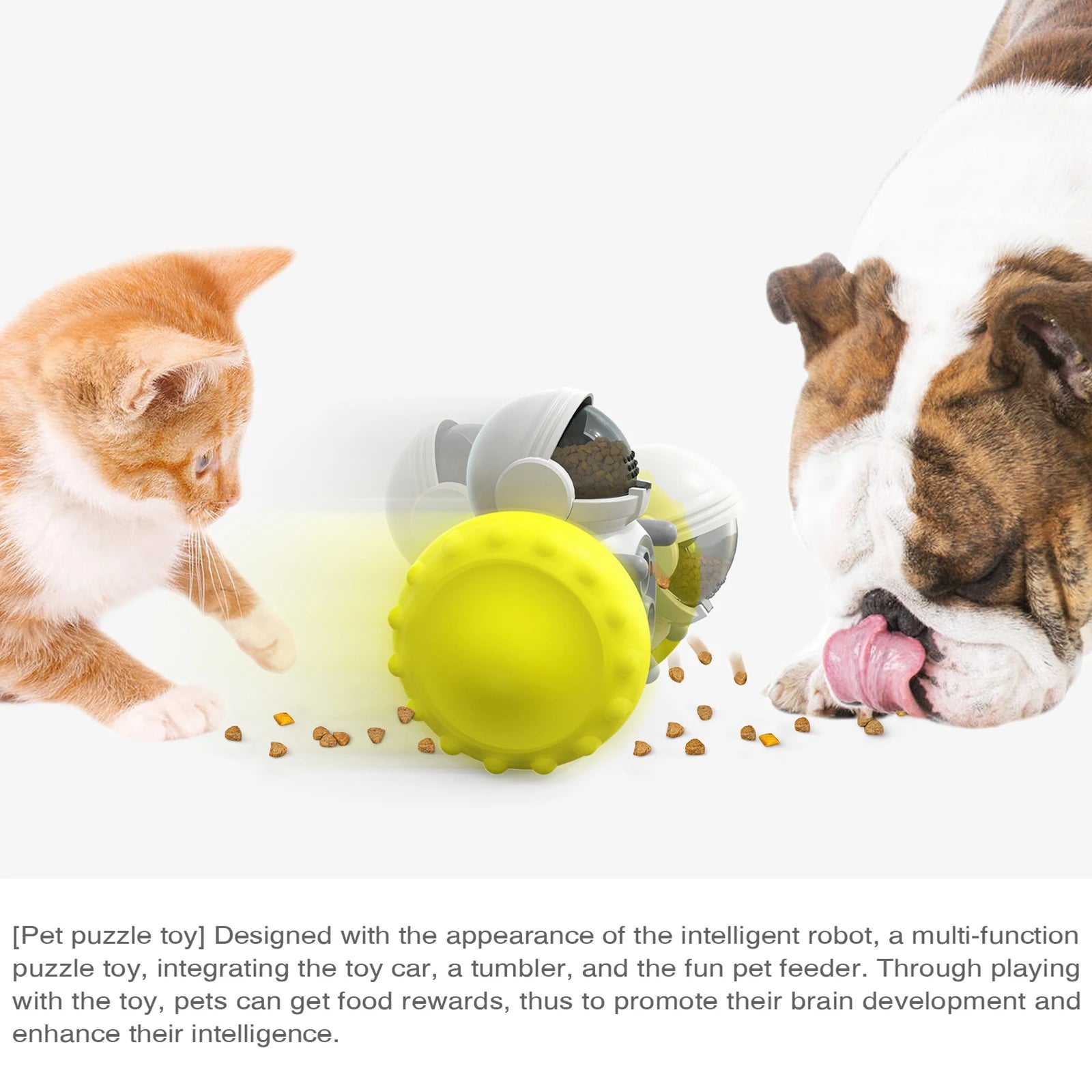 Distributeur puzzle anti-renversement pour friandises