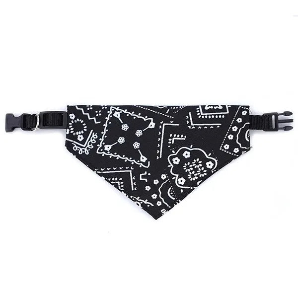Bandage triangulaire réglable pour chien et chat, écharpe lavable, col Bandana, bavoirs, décor de cou de chat, déguisement de fête d'anniversaire