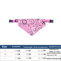 Décor de cou pour chien et chat, Bandage triangulaire réglable pour animaux de compagnie, écharpe lavable, col Bandana, bavoirs, robe de fête d'anniversaire pour chat, GWFD02