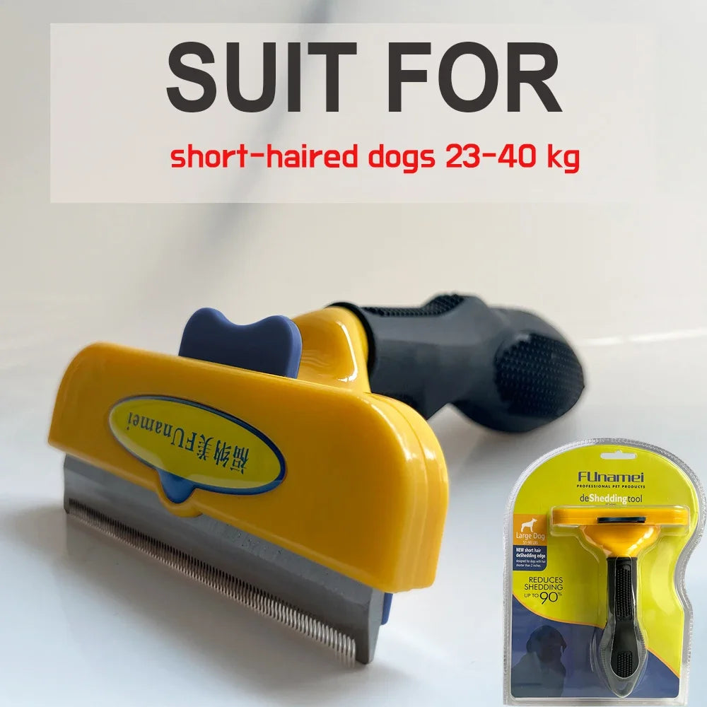 Brosse pour animaux de compagnie pour chiens chats chien peigne brosse d'épilation pour animaux de compagnie chat toilettage peigne chien épilateur chien accessoires chien peignes de Massage