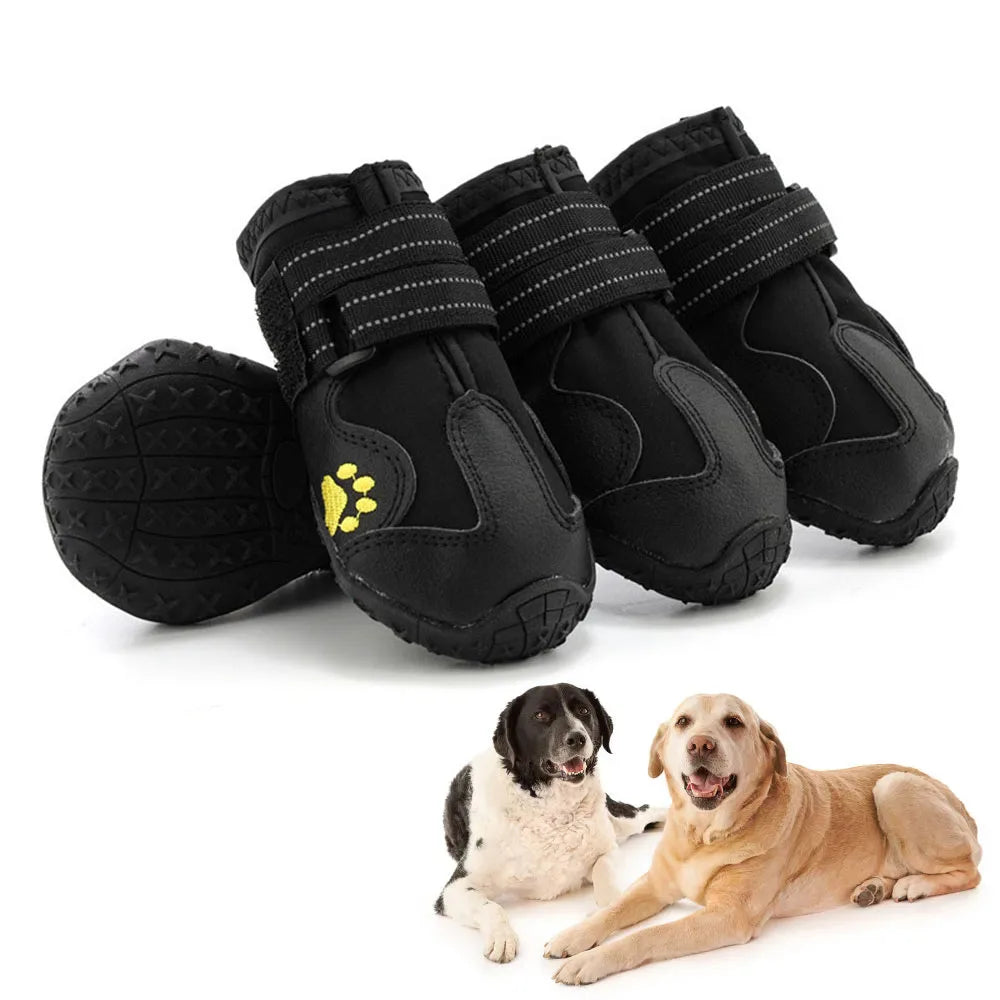 Chaussures imperméables chien en caoutchouc