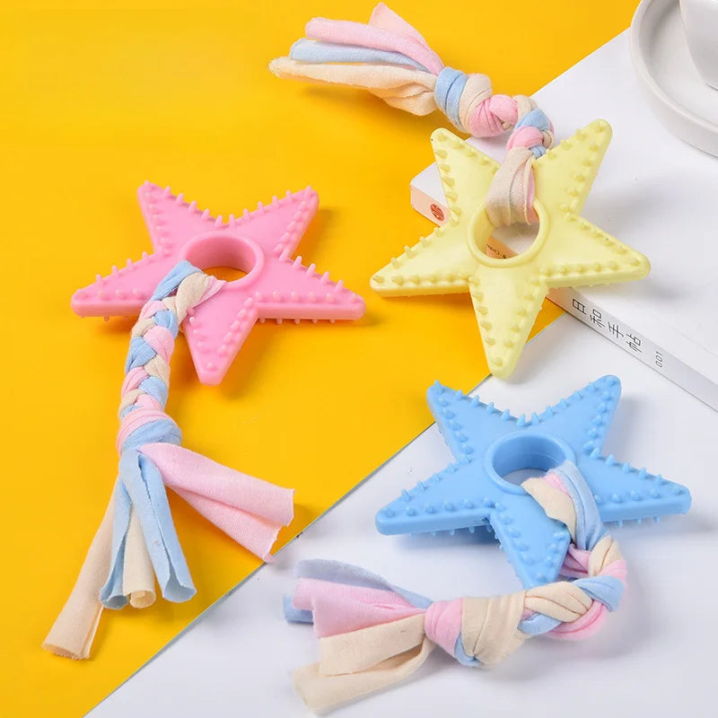 Jouets à mâcher en caoutchouc pour animaux de compagnie, jouet Sophia, mastication agressive, brosse à dents pour chien, soins dentaires pour chiot, accessoires pour animaux de compagnie
