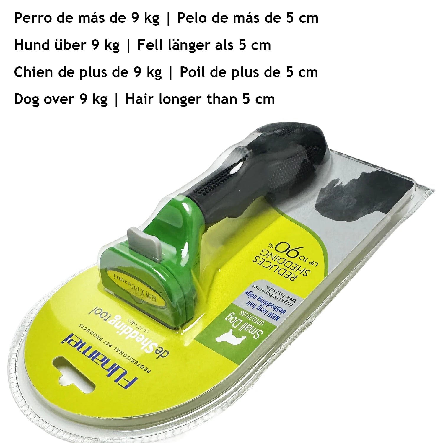 Brosse démêlante double-face pour chien