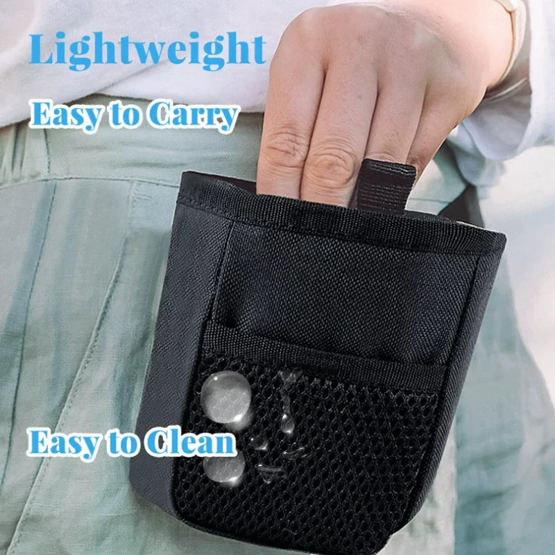 Sac de taille Portable pour chien, entraînement, collation, appât, pochette de récompense pour chiot, support d'obéissance pour utilisation en extérieur, sangle réglable
