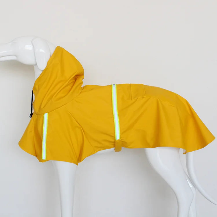 Grand chien imperméable Corgi manteau Style chiot imperméable chien vêtements réfléchissant animal de compagnie coupe-vent imperméable à capuche imperméable pour chien