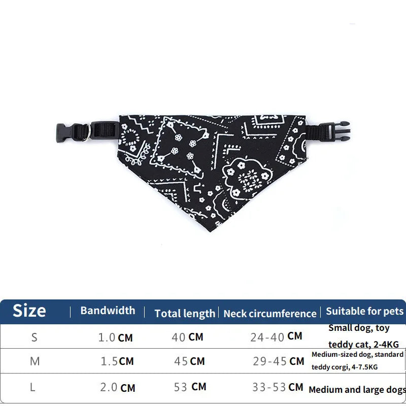 Décor de cou pour chien et chat, Bandage triangulaire réglable pour animaux de compagnie, écharpe lavable, col Bandana, bavoirs, robe de fête d'anniversaire pour chat, GWFD02