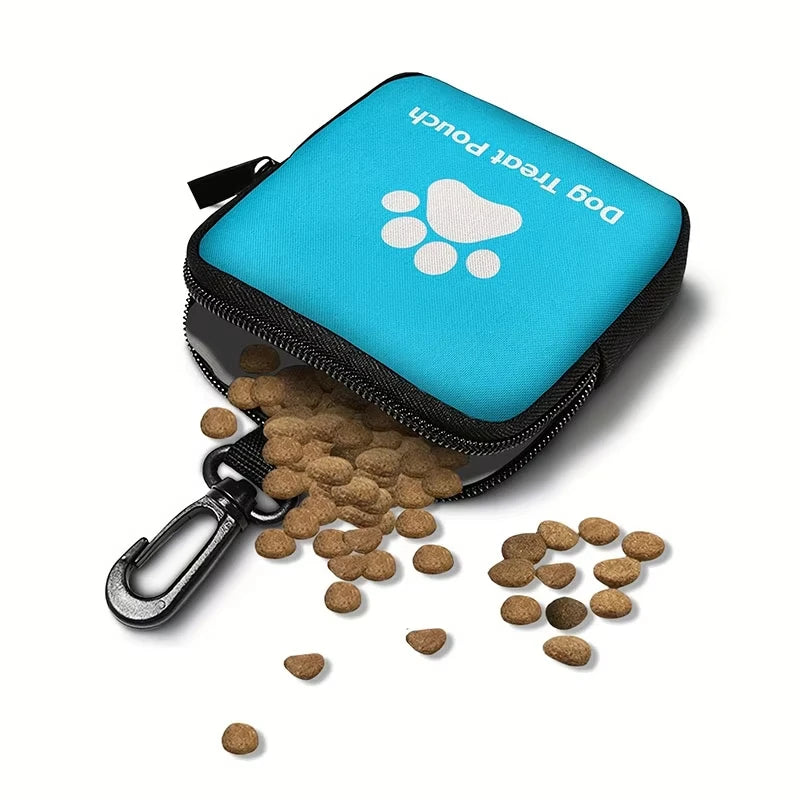 Sac à friandises portable pour chien, poche pour nourriture pour chien pour l'entraînement en extérieur, sacs de récompense multifonctionnels pour chien, accessoires pour animaux de compagnie